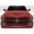 2009-2018 Dodge Ram 1500 RK-S Ram Air Hood - 1 Piece - image 5