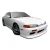 1995-1996 Nissan 240SX V-Speed Front Bumper - image 3