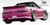 1989-1994 Nissan 240SX S13 HB Duraflex V-Speed Body Kit 4 Piece