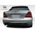 2001-2007 Mercedes C Class W203 4DR Sedan AMG V2 Look Rear Bumper - 1 Piece - image 3