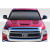 2007-2013 Toyota Tundra Duraflex Viper Look Hood - 1 Piece - image 1