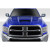 2010-2018 Dodge Ram 2500 Viper Look Hood - 1 Piece - image 1
