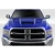 2010-2018 Dodge Ram Viper Look Hood - image 1