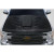 2007-2013 Chevrolet Silverado Viper Look Hood - 1 Piece - image 1