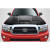 2005-2011 Toyota Tacoma Viper Look Hood - 1 Piece (S) - image 1