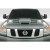 2004-2015 Nissan Titan / Armada Viper Look Hood - 1 Piece - image 1