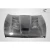 1994-2001 Dodge Ram DriTech Viper Look Hood - 1 Piece (S) - image 7