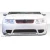 1999-2004 Volkswagen Jetta Vortex Look Front Bumper - 1 Piece - image 4