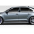 2011-2014 Volkswagen Jetta Duraflex Votex Look Side Skirts - 2 Piece - image 1