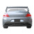 2003-2006 Mitsubishi Lancer Evolution 8 9 VT-X Wide Body Rear Lip Under Spoiler Air Dam with Rear Diffuser - 1 Piece - image 1
