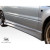 2004-2007 Mitsubishi Lancer Duraflex Walker Side Skirts Rocker Panels - 2 Piece - image 5