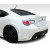 2013-2020 Scion FR-S Toyota 86 Subaru BRZ X-5 Rear Add Ons Spat Bumper Extensions - 2 Piece - image 1