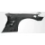 1997-2004 Chevrolet Corvette ZR Edition Carbon Fiber Fender - image 14