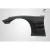 1997-2004 Chevrolet Corvette ZR Edition Carbon Fiber Fender - image 10