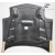 1997-2004 Chevrolet Corvette ZR Edition 2 Carbon Fiber Hood - image 13