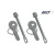 Universal Hood Pins - 4 Piece - image 2