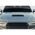 Universal Ram Air Type 9 Hood Scoop - 1 Piece - image 1