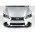 2013-2015 Lexus GS F Sport X-5 Front Splitter - 2 Piece - image 13
