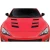 2013-2020 Scion FR-S Toyota 86 Subaru BRZ AM-S Hood - 1 Piece - image 3