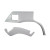 2008-2015 Lexus LX570 AF-1 Wide Body Rear Fender Flares ( GFK / PUR-RIM ) - 4 Piece (S) - image 2