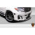 2013-2015 Toyota Land Cruiser Eros Version 1 Wide Body Front Fender Flares - 2 Piece (S) - image 3