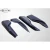 2010-2014 Honda Insight Polyurethane Vortex Side Add Ons Spat Extensions - 4 Piece (S) - image 6