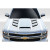 2014-2015 Chevrolet Silverado Viper Look Hood - 1 Piece - image 1