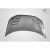 2012-2015 Honda Civic 4DR TS-1 Hood - 1 Piece - image 2