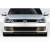 2011-2014 Volkswagen Jetta GLI Speed Front Lip Under Spoiler - 1 Piece - image 1