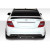 2008-2011 Mercedes C Class / C63 W204 Super Fin Rear Diffuser - 1 Piece ( fits AMG Bumper only ) - image 1