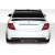 2008-2011 Mercedes C Class / C63 W204 Super Fin Rear Diffuser - 1 Piece ( fits AMG Bumper only ) - image 1