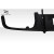 2008-2011 Mercedes C Class / C63 W204 Super Fin Rear Diffuser - 1 Piece ( fits AMG Bumper only ) - image 8