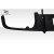 2008-2011 Mercedes C Class / C63 W204 Super Fin Rear Diffuser - 1 Piece ( fits AMG Bumper only ) - image 15