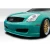 2003-2007 Infiniti G Coupe G35 N-1 Front Bumper - 1 Piece - image 4