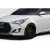 2012-2017 Hyundai Veloster Turbo Envision Front Fender Flares - 4 piece - image 3