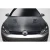 2010-2014 Volkswagen Golf Regulator Carbon Fiber Hood - image 1