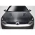 2010-2014 Volkswagen Golf Regulator Carbon Fiber Hood - image 2