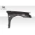 2006-2007 Subaru Impreza WRX STI 4DR WRC Look Wide Body Front Fenders - 2 Piece - image 17