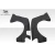 1992-1995 Honda Civic HB TKO RBS Wide Body Rear Fender Flares - 2 Piece - image 4