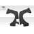 1992-1995 Honda Civic HB TKO RBS Wide Body Rear Fender Flares - 2 Piece - image 14