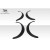 1990-1997 Mazda Miata Duraflex Rocket Wide Body Front Fender Flares - 4 Piece - image 3