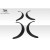 1990-1997 Mazda Miata Rocket Wide Body Front Fender Flares - 4 Piece - image 3