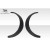 1990-1997 Mazda Miata Duraflex Rocket Wide Body Front Fender Flares - 4 Piece - image 14