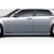 2005-2010 Chrysler 300 300C Duraflex Bomber Side Skirts Rocker Panels - 2 Piece - image 7
