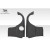 1993-1997 Mazda RX-7 Duraflex RE GT Wide Body Rear Fender Flares - 2 Piece - image 7