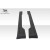 1990-1996 Nissan 300ZX Z32 2+2 Vapor Wide Body Side Skirt Rocker Panels - 2 Pieces - image 8