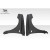 2004-2005 Subaru Impreza WRX STI 4DR WRC Look Wide Body Front Fender - 2 Piece - image 3
