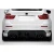 2008-2014 BMW X6M AK-M Carbon Fiber Rear Lip - image 1