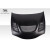 1995-1999 Mitsubishi Eclipse Eagle Talon Evo GT Hood - 1 Piece - image 8