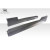 1989-1994 Nissan 240SX S13 V Speed Wide Body Side Skirt Rocker Panels - 2 Piece (S) - image 10